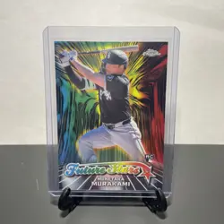 2026 Topps Chrome Munetaka Murakami RC Future Stars Refractor #FS-1 White Sox - Image 1