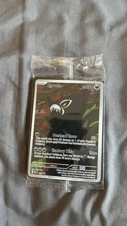 Opened Pitch Black ETB, Sealed Zarude 088 Promo Card and accessories - Image 4