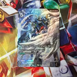 Gundam Card Game - Wing Gundam Zero (EW) GD05-67 LR+ - Freedom Ascension - Image 1