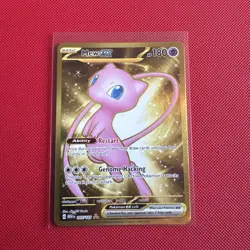 Pokemon Mew EX TCG Scarlet & Violet-151 Hyper Rare Card 205/165 NM/M Condition - Image 1
