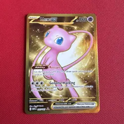 Pokemon Mew EX TCG Scarlet & Violet-151 Hyper Rare Card 205/165 NM/M Condition - Image 2