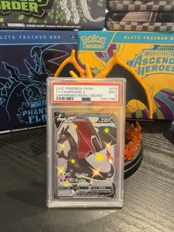 Pokemon TCG Charizard v Champions Path Full Art Secret Rare Card 079/073 PSA 9 - Image 3