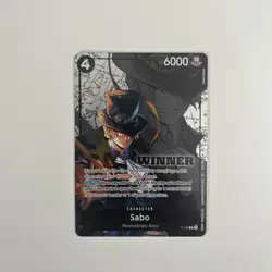 Sabo (Winner Pack 2026 Vol. 2) P-105 One Piece Promotion Cards Foil - Image 2