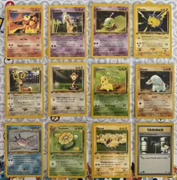 1st Edition Neo Era Vintage WOTC Pokemon 12 Card Lot, Pikachu - Image 1