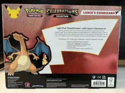 Pokemon TCG: Celebrations - Lance's Charizard V Collection Box - New Sealed - Image 2