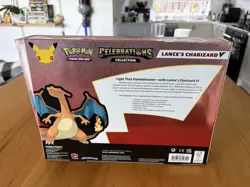 Pokemon TCG Celebrations Lance's Charizard V Collection Box (NEW & SEALED) - Image 2