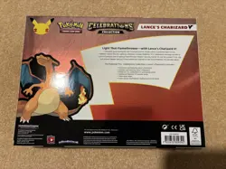 Pokemon TCG Celebrations Lance's Charizard V Collection Box (NEW & SEALED) - Image 2