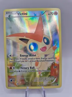 Victini XY117 | Black Star Promo Full Art Holo | English Pokemon TCG - Image 1