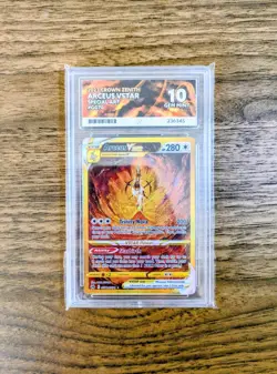 Pokemon TCG Arceus VSTAR GG70/GG70 Crown Zenith Ace 10 - Image 3