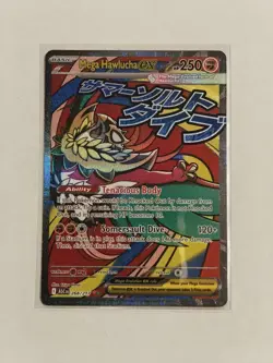 Mega Hawlucha ex 268/217 Ascended Heroes ASC Mega Attack Rare Pokemon TCG EN NM - Image 1