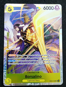 Borsalino SR EB04-058 One Piece Card Game English Adventure Kami's Island OP15 - Image 1
