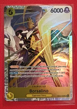 One Piece Card Game Borsalino SR EB04-058 English Adventure KAMI's Island OP15 - Image 1
