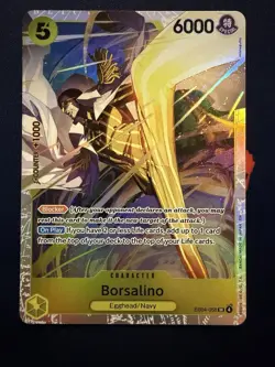 One Piece Card Game Borsalino SR EB04-058 English Adventure KAMI's Island OP15 - Image 1