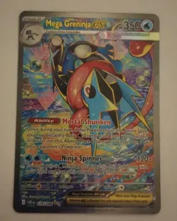 Mega Greninja Ex 116/086 Pokemon Chaos Rising SIR NM Super Clean PSA Conteder - Image 2