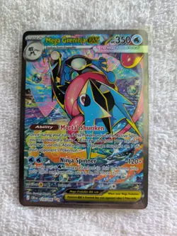 Mega Greninja Ex 116/086 Pokemon Chaos Rising SIR NM Super Clean PSA Conteder - Image 1