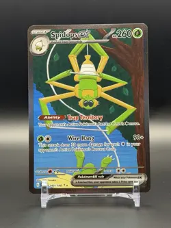 Spidops ex 243/198 SV01: Scarlet & Violet Base Set Holo - Image 1