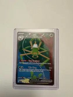 Pokemon Spidops EX 243/198 Scarlet Violet Full Art Holo Illustration Card - Image 1