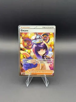 Pokemon Gwynn Trainer 119/084 Secret Special Art Rare Pitch Black - Image 1