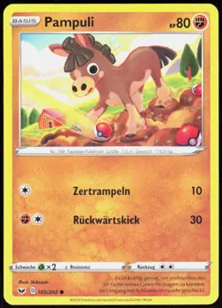 Pokemon TCG Pampuli Schwert & Schild 105 - Image 1