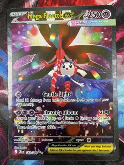Mega Floette ex 117/086 - SIR - Chaos Rising - Pokemon TCG - MINT - Image 2