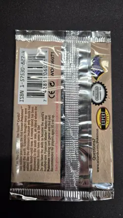 Pokemon Fossil Booster Pack Art Set Empty Wrapper NO CARDS - Image 4