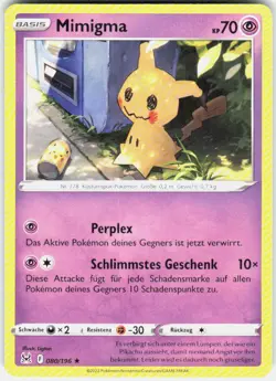 Pokemon TCG Mimigma Verlorener Ursprung 080 - Image 1