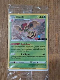 EB games promo cards Gengar, Flapple, Illustration Contest 24, Pikachu WC 25 - Image 3