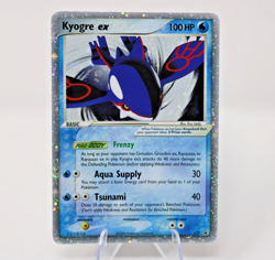 🔥 Kyogre ex Holo Rare 037 Black Star Promo Collector's Tins LP Pokemon TCG 🔥 - Image 1