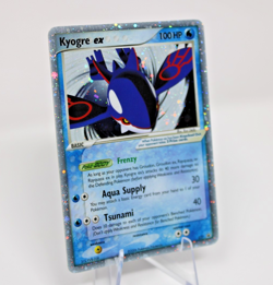 🔥 Kyogre ex Holo Rare 037 Black Star Promo Collector's Tins LP Pokemon TCG 🔥 - Image 2
