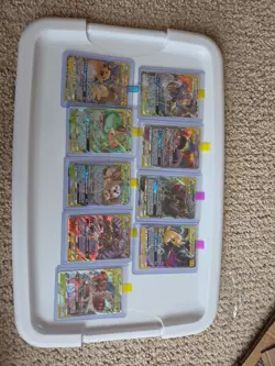 9 Card Pokemon Tag Team Gx Lot - Image 1