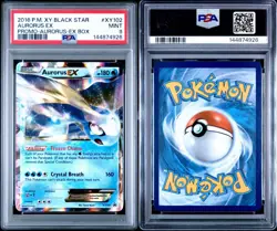 2016 Pokemon XY Black Star Promo XY102 Aurorus EX PSA 9 EXTREME LOW POP - Image 3