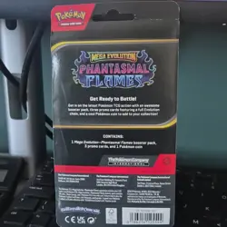 Pokemon TCG Phantasmal Flames Premium Checklane Blister Pack New & Sealed - Image 2