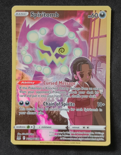 Pokemon TCG Spiritomb TG09/TG30 Lost Origin Trainer Gallery Holo Card NM - Image 1