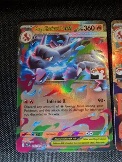 Pokemon TCG Mega Charizard X Mega Charizard Y ex Play Prize Pack Series 9 NM - Image 2