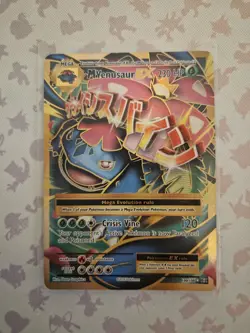 Pokemon TCG XY Evolutions M Venusaur EX 100/108 Full Art Ultra Rare - Image 1