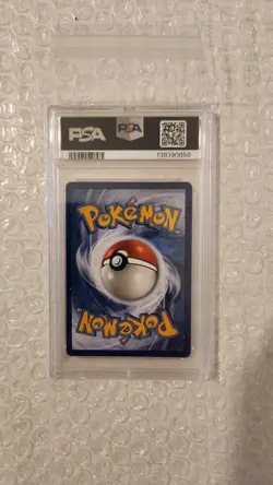 Pokemon GX Tag Team Slowpoke Psyduck Card 239/236 RAINBOW RARE PSA - Image 2
