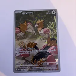 Pokemon TCG Spearow 151/132 Illustration Rare Mega Evolution Card NM English - Image 1