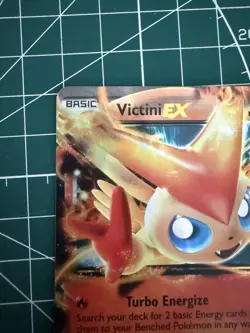 Pokemon TCG Victini EX 24/113 Legendary Treasures Holo Rare EN 2013 110HP - Image 3