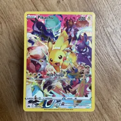 Pokemon TCG Pikachu Crown Zenith 160/159 Holo Secret Rare Pokemon Card - Image 1