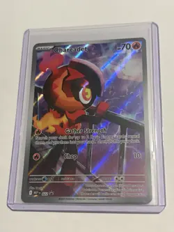 Pokemon TCG: Charcadet Black Star Promo Illustration Rare MEP 022 - Image 1