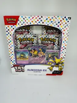 Pokemon TCG Scarlet & Violet 151 - Alakazam ex Collection Box - Image 1