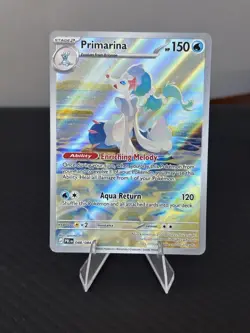 Pokemon TCG Primarina 088/084 Holo Secret Rare English Pitch Black - Image 1
