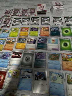 Pokemon Scarlet And Violet 151 Booster Bundle - Empty Box, Packs, and 49 Cards - Image 1