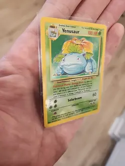 Pokemon TCG Venusaur Holo Base Set Trading Card 15/102 - Image 4