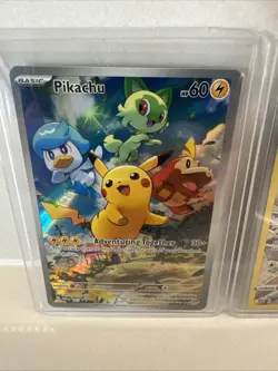 Lot Of 2 Pokemon Cards, Pikachu and Eevee - Image 2