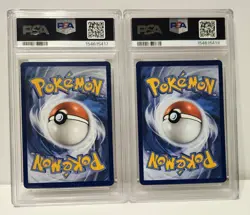 2021 Pokemon Celeb Promo Lot of 2 PSA 9 MINT Cards: Lance's Charizard V, Mimikyu - Image 4