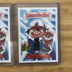 Poke-Monroe & Catch ‘Em Al 2019 GPK We Hate the 90’s LOT of 2 Cards POKEMON - Image 3