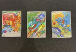 Pokemon TCG First Partner Illustration Collection Series 1 Gen 1 Kanto Set NM - Image 1