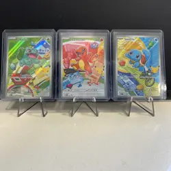 First Partner Illustration Collection Series 1 Kanto GEN 1 Set Pokemon TCG - NM - Image 1