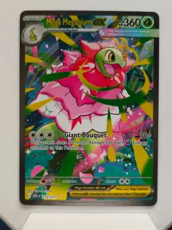 Pokemon TCG Ascended Heroes ASC Mega Meganium Ex 272/217 Full Art SIR NM - Image 1